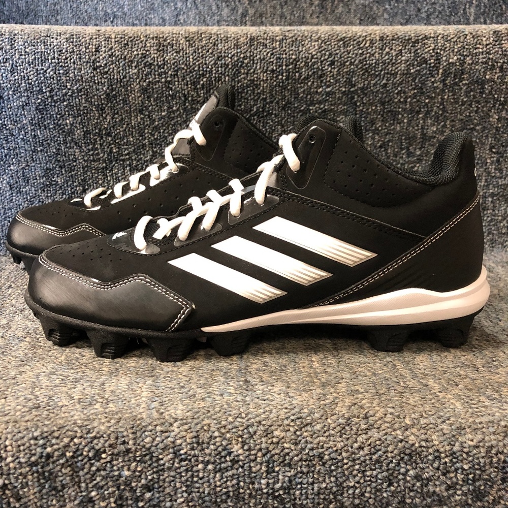 adidas Men's Wheelhouse Mid Baseball Cleats Shoe NEW in BOX FAST SHIPPING! - Picture 3 of 9